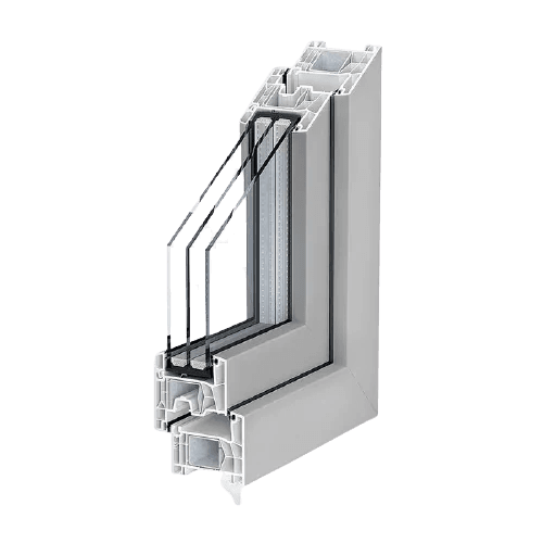 Châssis PVC Kömmerling 76MD