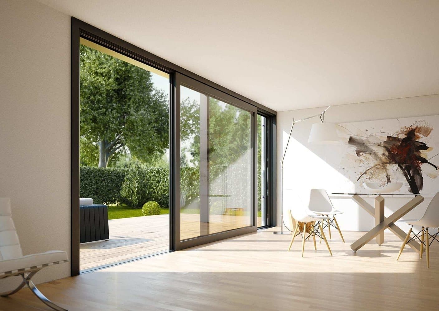 Portes coulissantes — Baies vitrées grand format